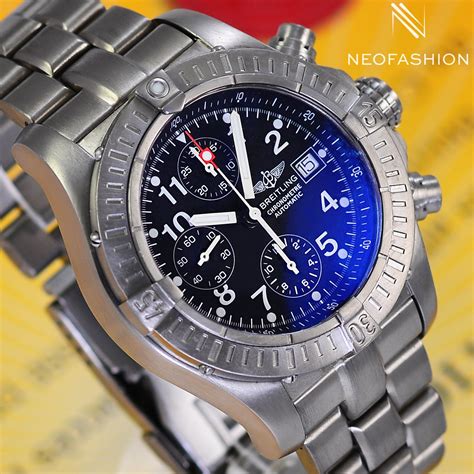 breitling biplane|breitling titanium chrono avenger.